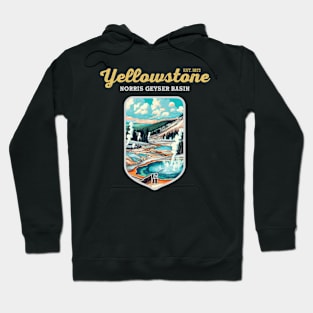 USA - NATIONAL PARK - YELLOWSTONE - Norris Geyser Basin - 1 Hoodie